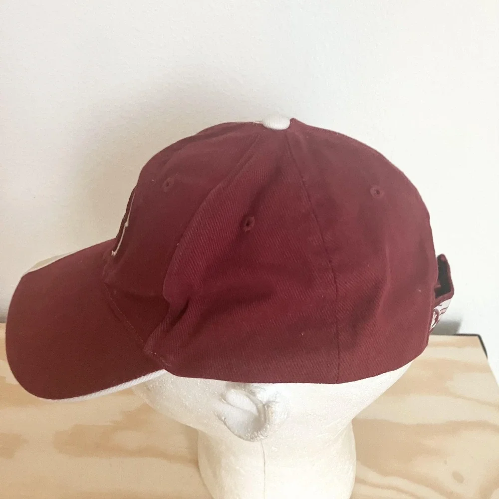 Florida State Seminoles Hat Cap Strap Back Mens Big Logo Red NCAA Football Twins